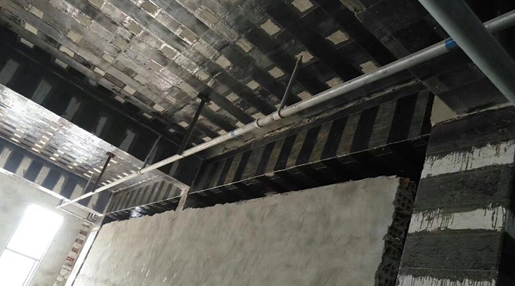 楼板如何用碳纤维布加固？